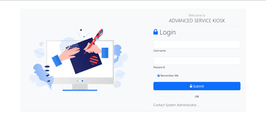 Advanced Service Kiosk Management System